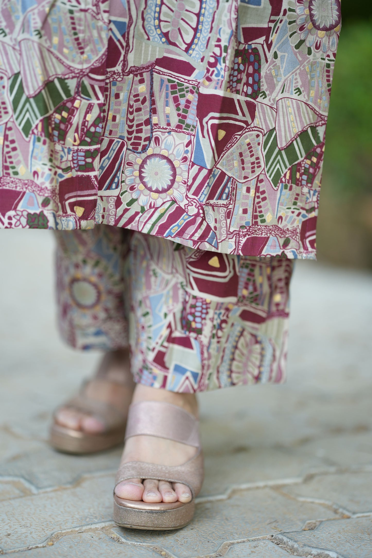 Daisy Muslin Silk Kurta Pant Set
