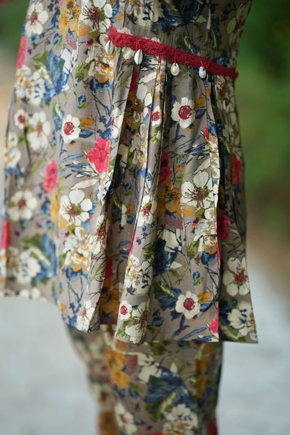 Sigma Muslin Silk Co-ord Set