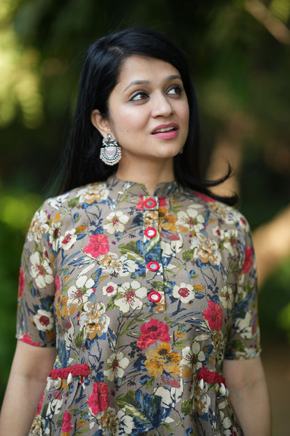 Sigma Muslin Silk Co-ord Set