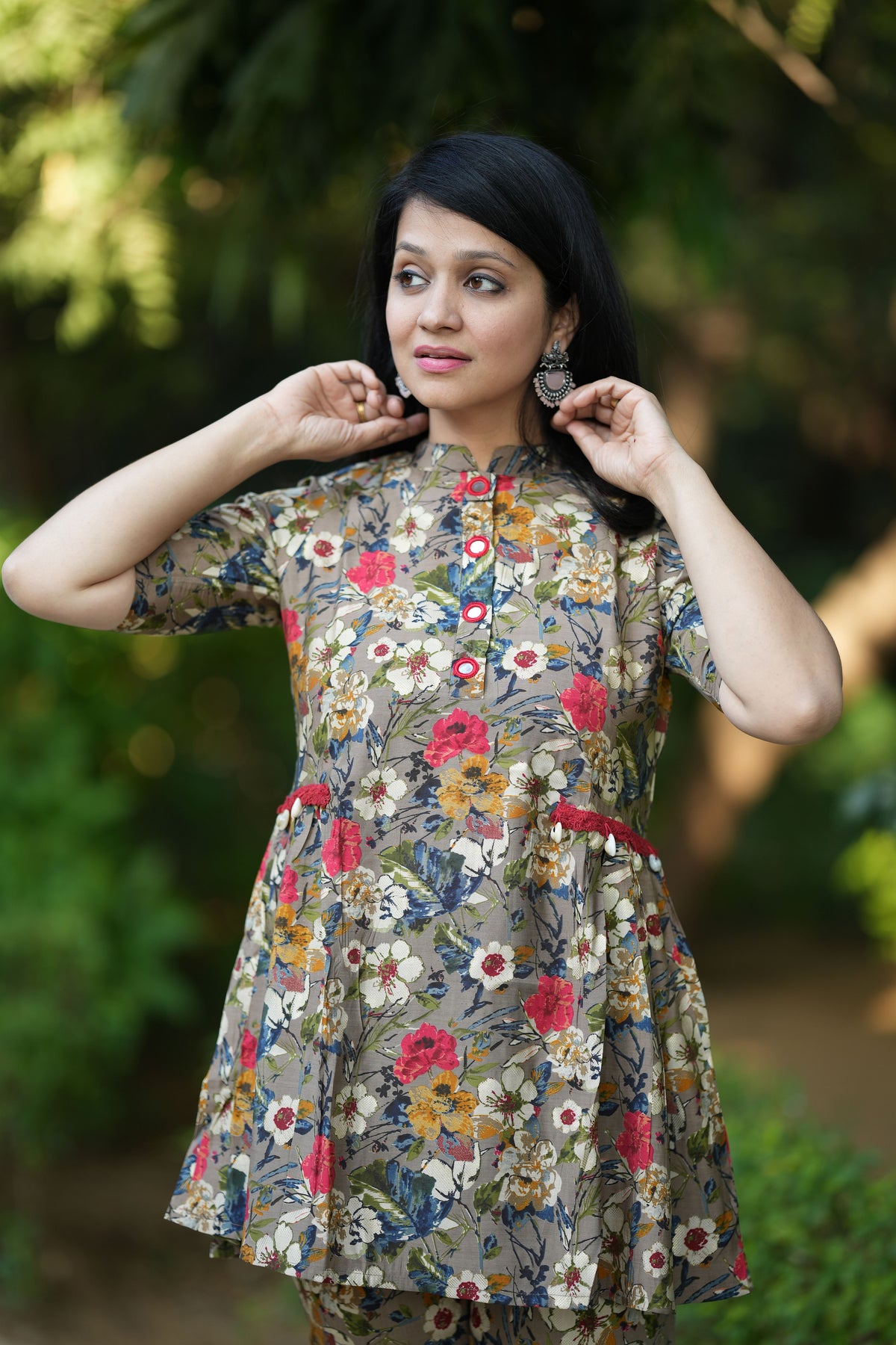Sigma Muslin Silk Co-ord Set