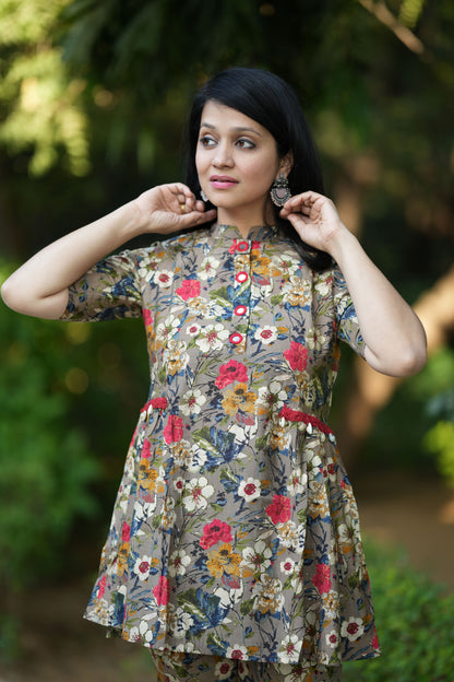 Sigma Muslin Silk Co-ord Set