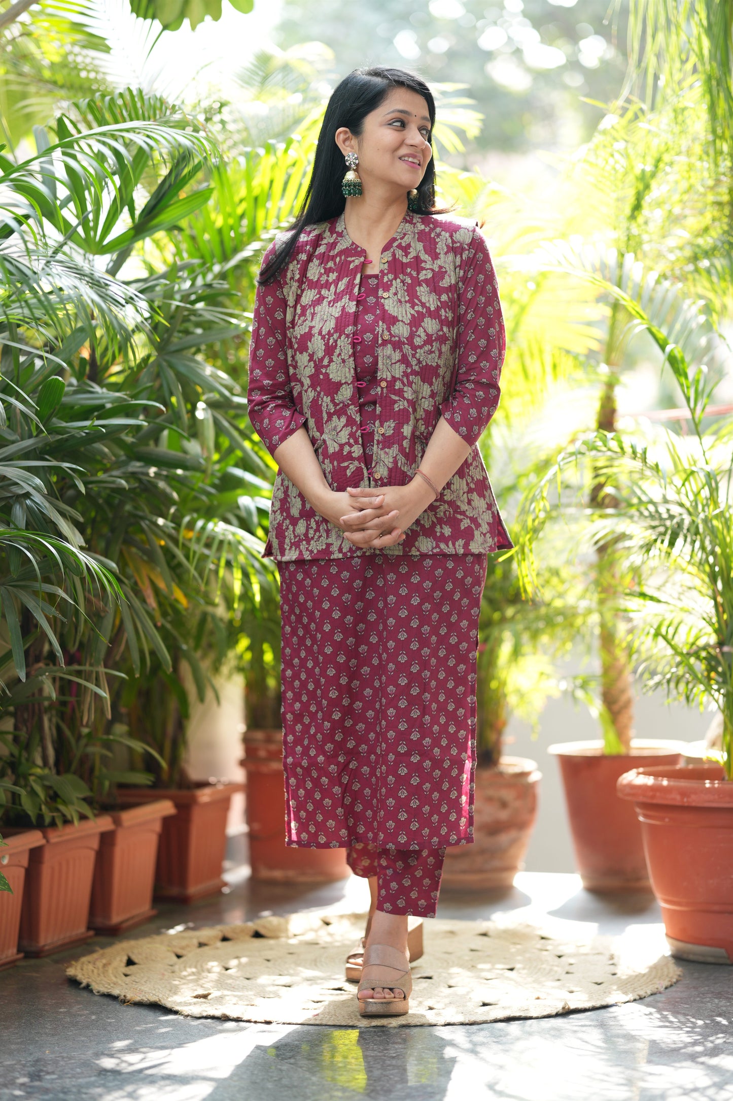 Sagun Kurta Pant with Jacket Set