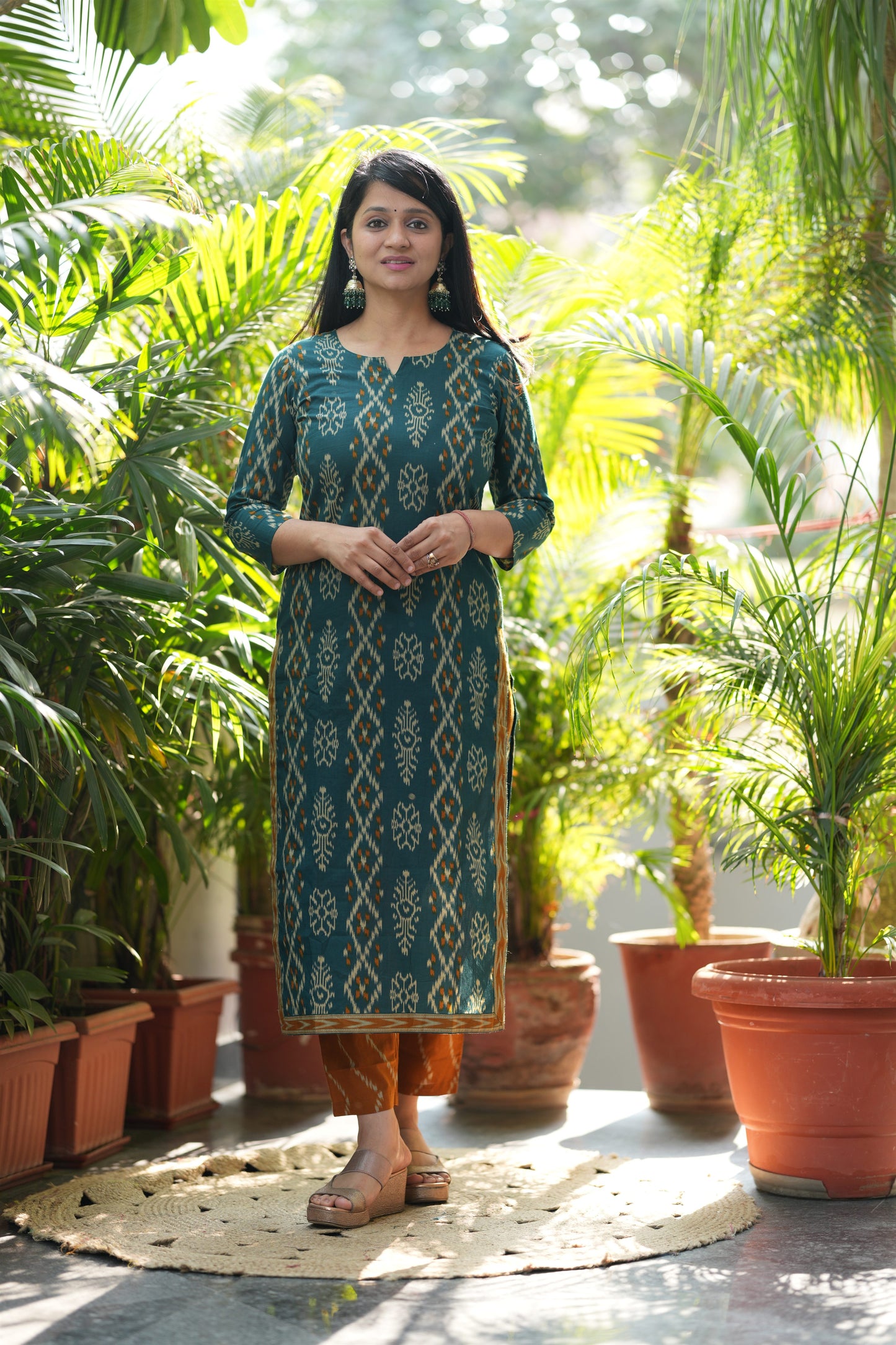 Prisha Kurta Pant with Jacket Set
