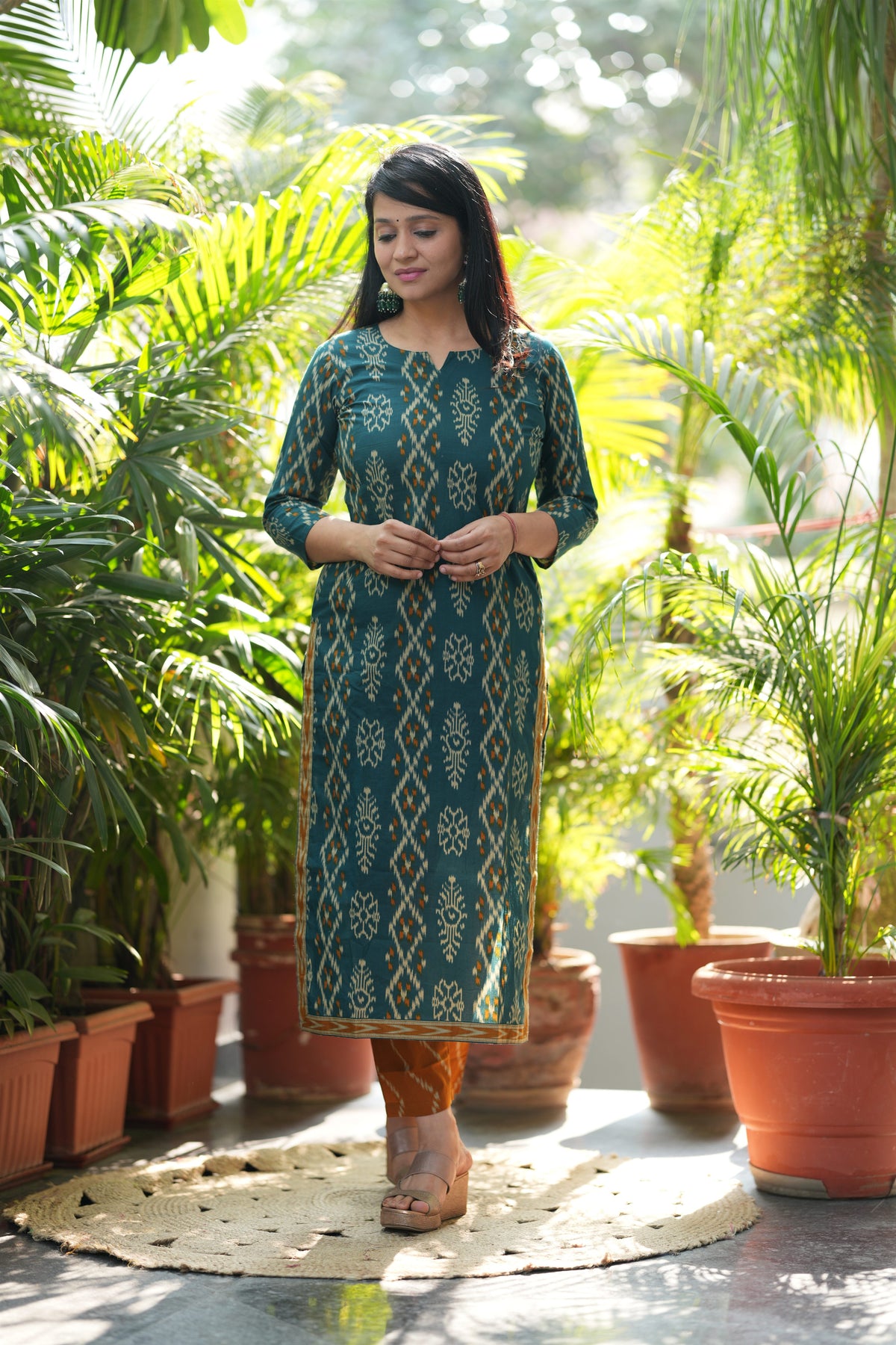 Prisha Kurta Pant with Jacket Set