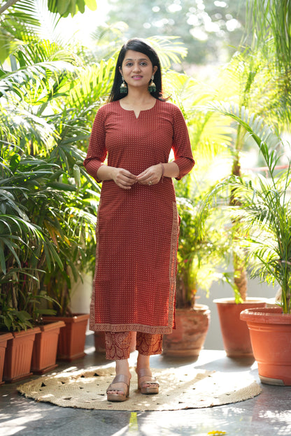 Vaani Kurta Pant with Jacket Set