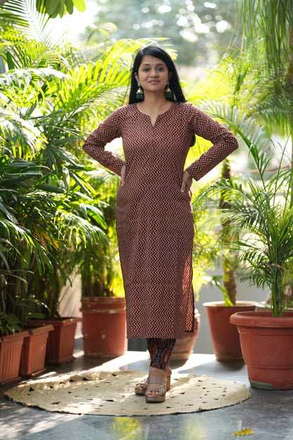 Manvi Kurta Pant with Jacket Set