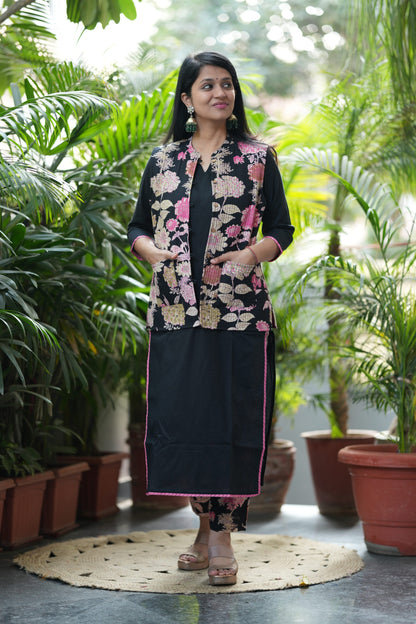 Antra Kurta Pant with Jacket Set