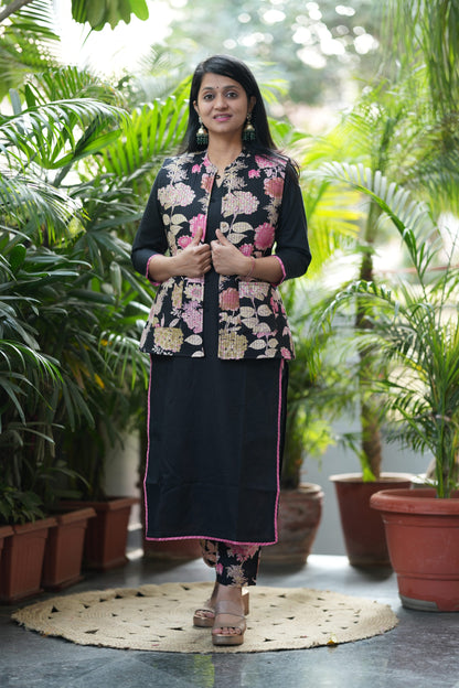 Antra Kurta Pant with Jacket Set