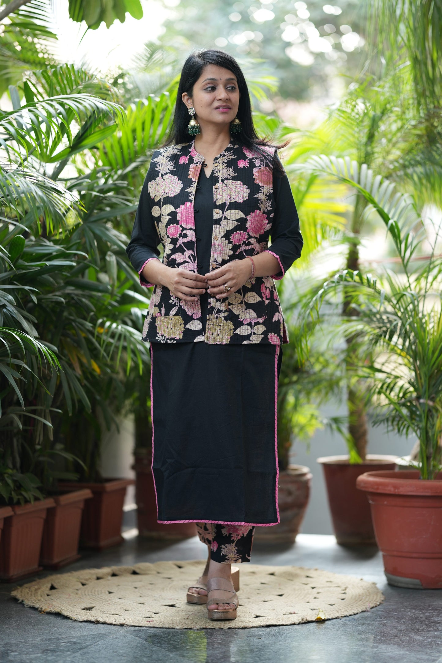 Antra Kurta Pant with Jacket Set