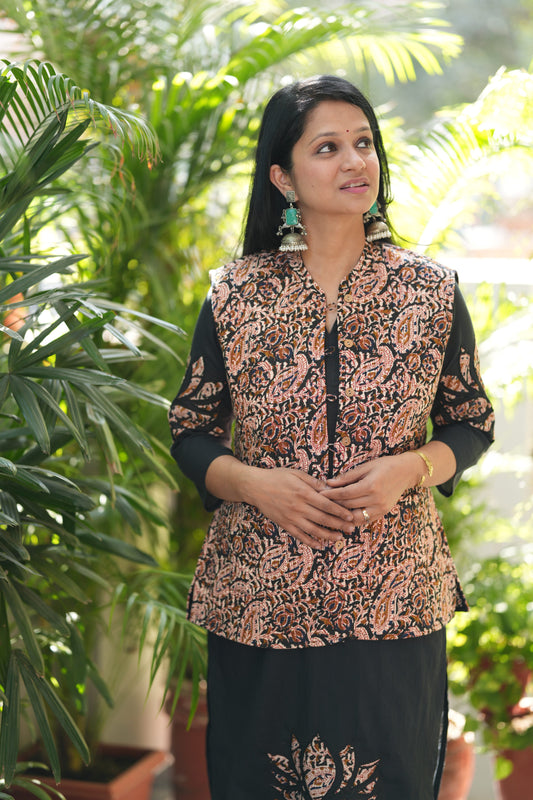 Tara Kurta Pant with Jacket Set