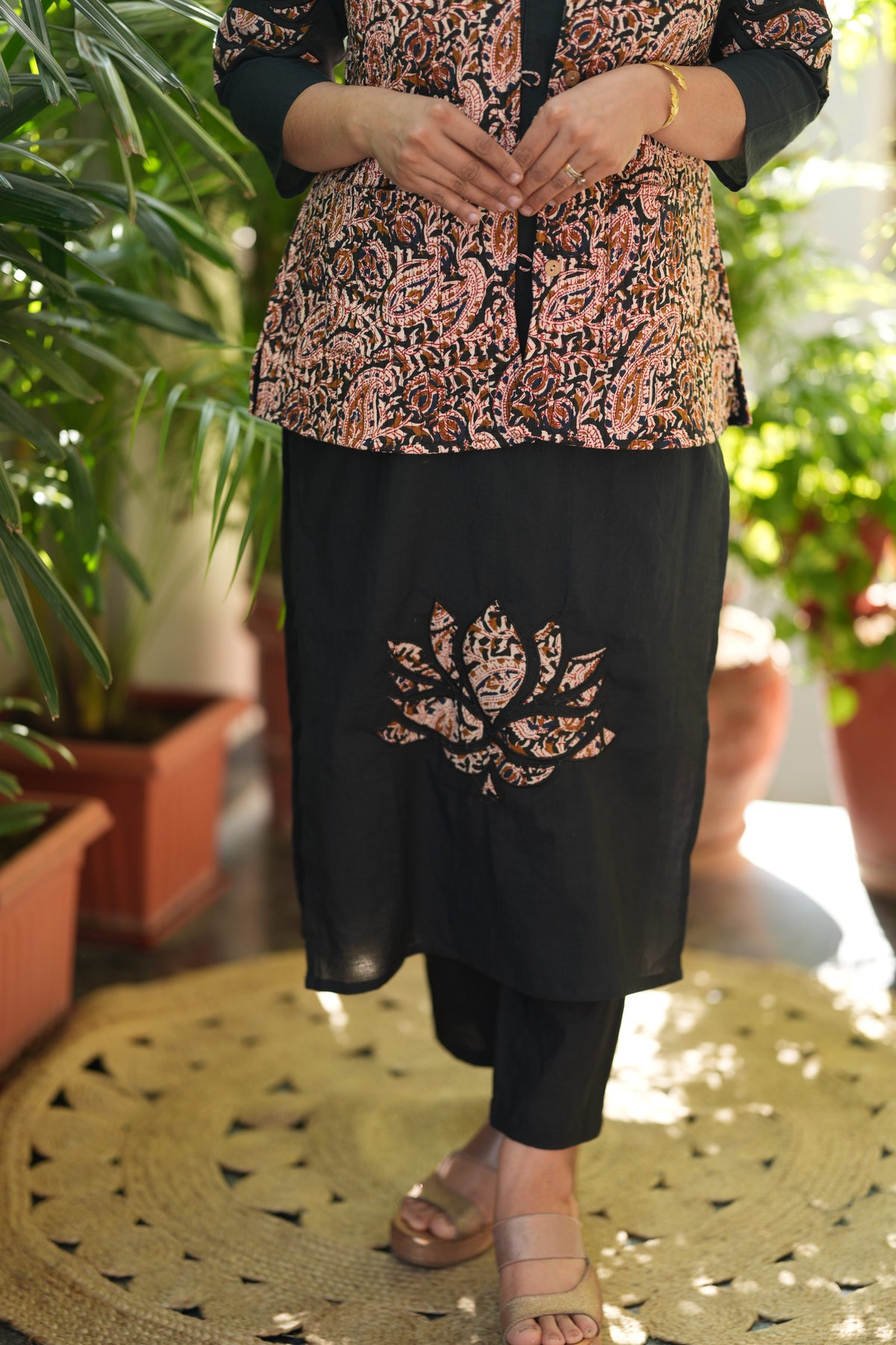 Tara Kurta Pant with Jacket Set