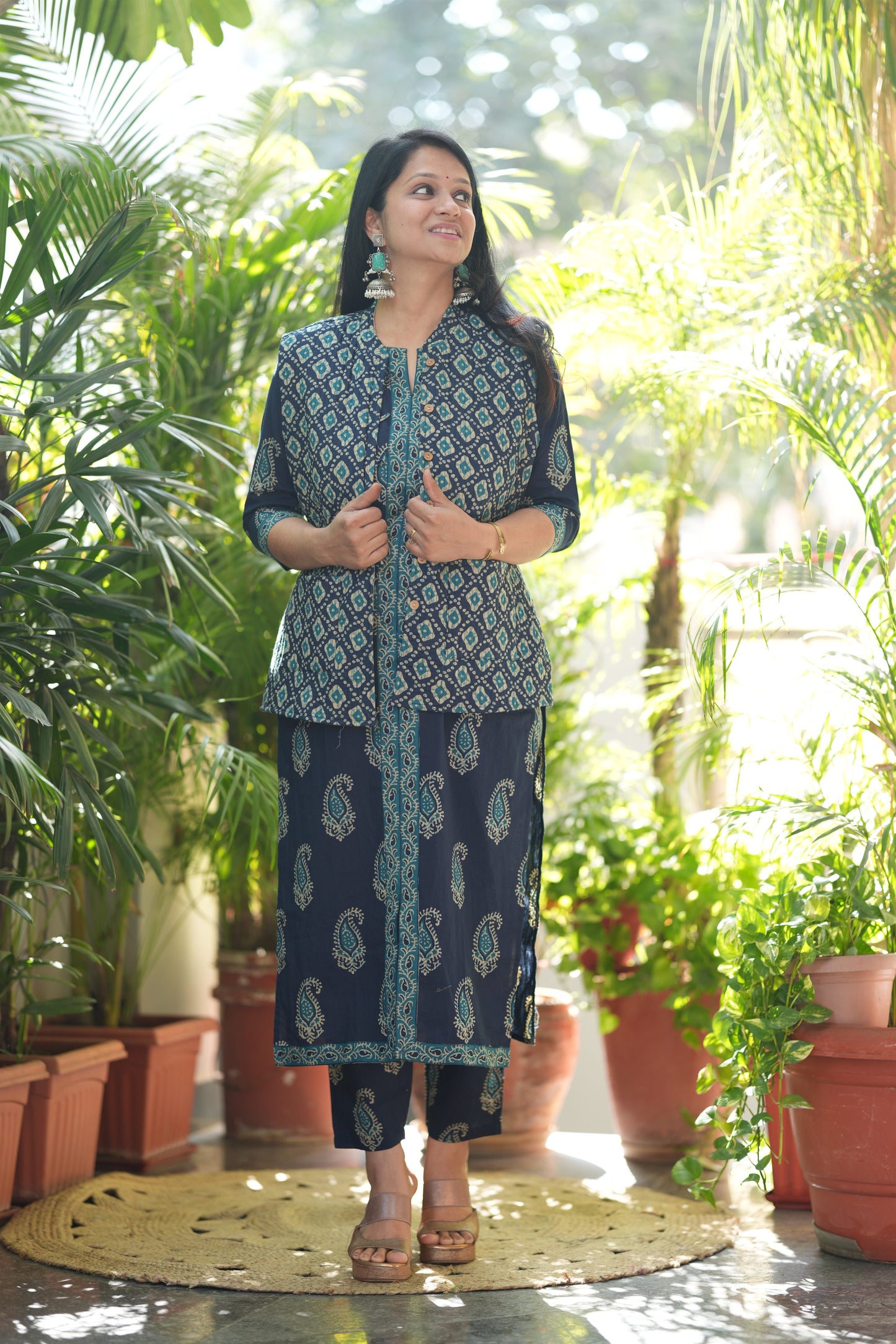 Navni Kurta Pant with Jacket Set (Copy)