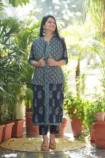 Navni Kurta Pant with Jacket Set (Copy)
