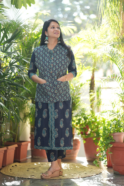 Navni Kurta Pant with Jacket Set (Copy)