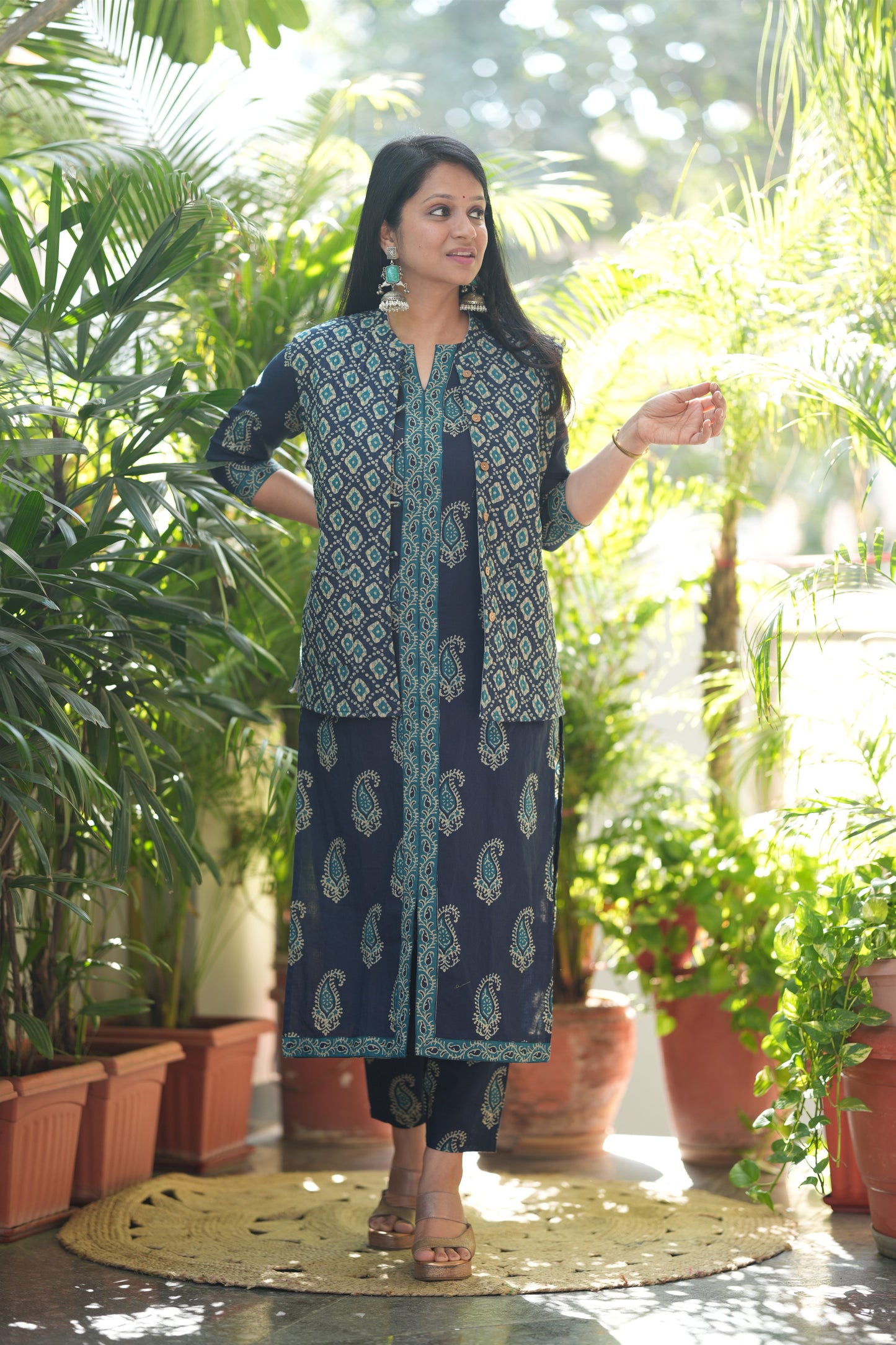 Navni Kurta Pant with Jacket Set (Copy)