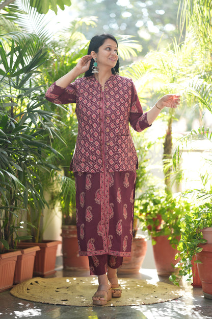Ruhi Kurta Pant with Jacket Set