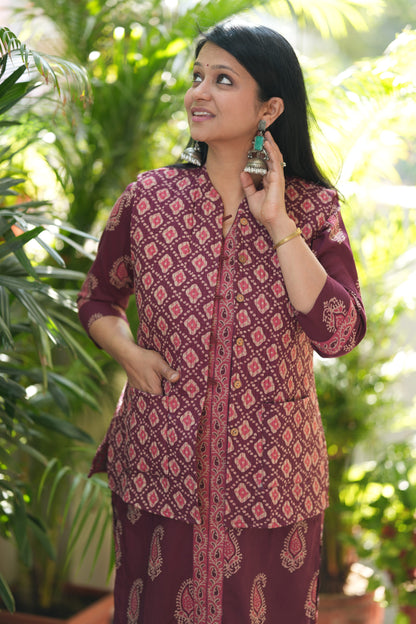 Ruhi Kurta Pant with Jacket Set