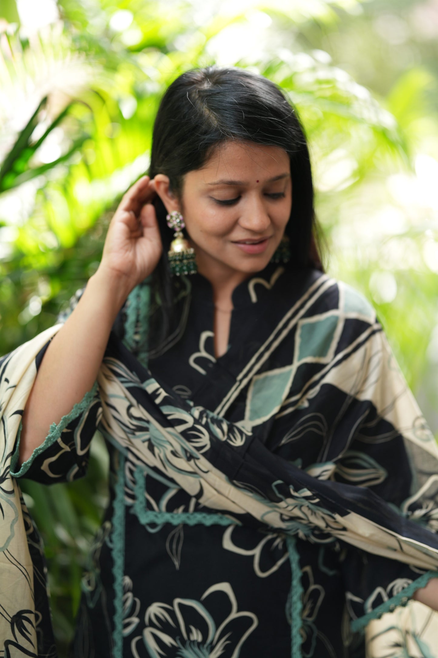 Aqua Aura Cotton Suit Set