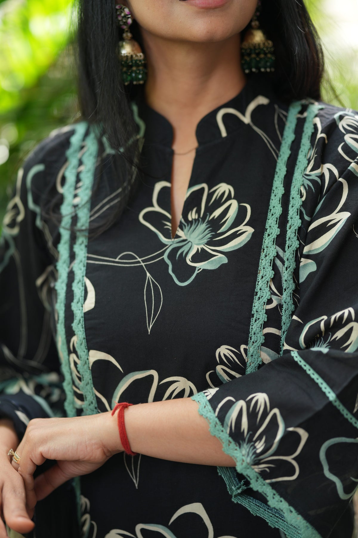 Aqua Aura Cotton Suit Set