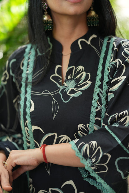 Aqua Aura Cotton Suit Set