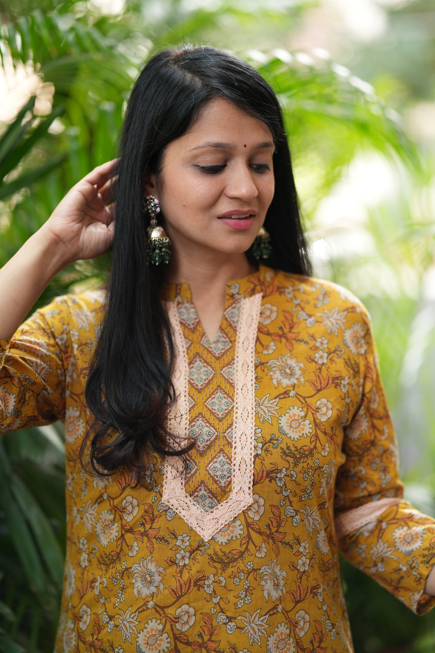 Maani Cotton Kurta Pant Set