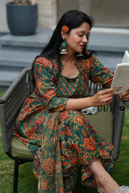 Aranya Handblock Cotton Suit Set