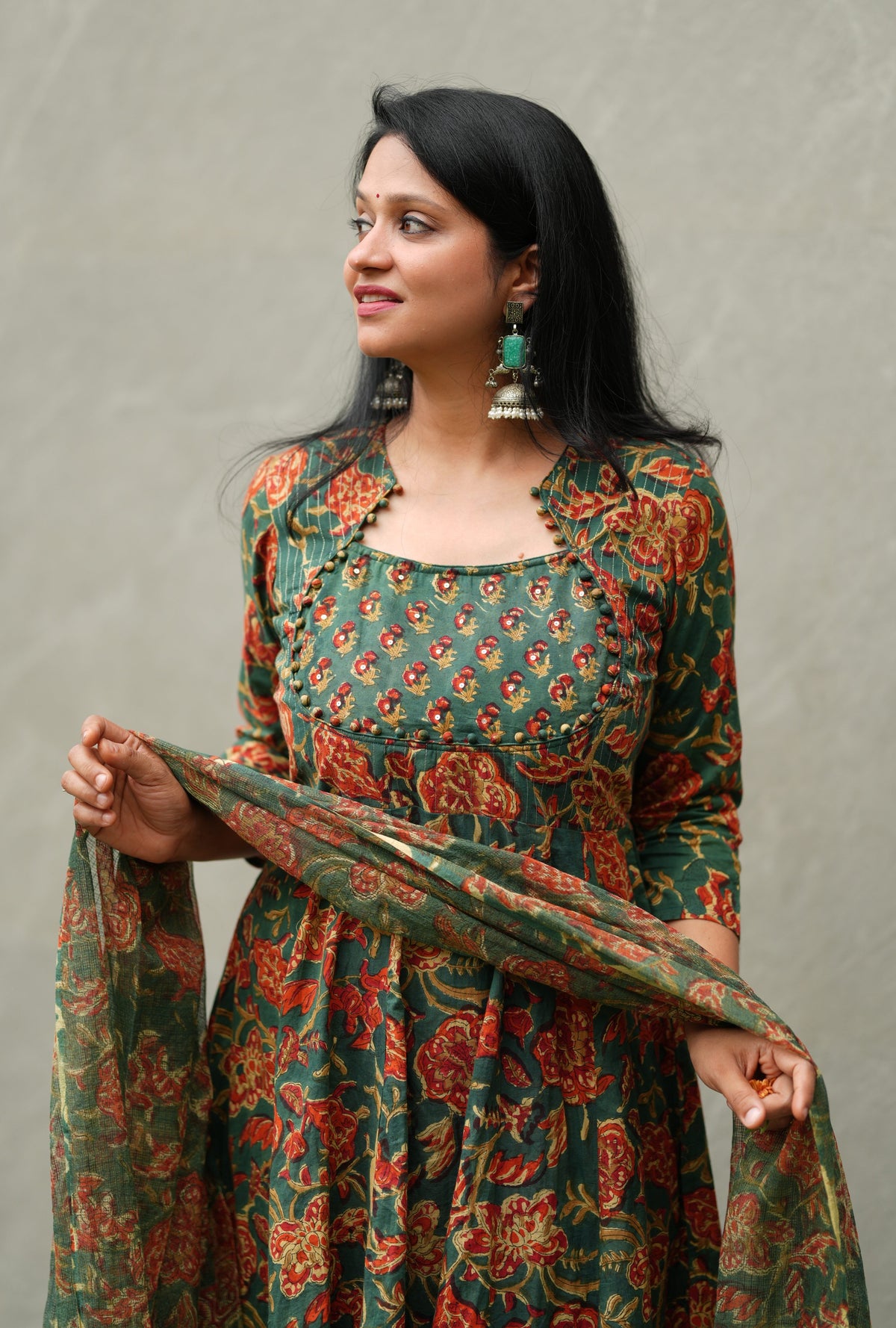 Aranya Handblock Cotton Suit Set