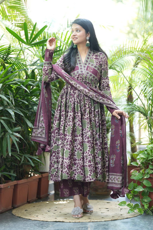 Jhankaar Alia Cotton Suit Set