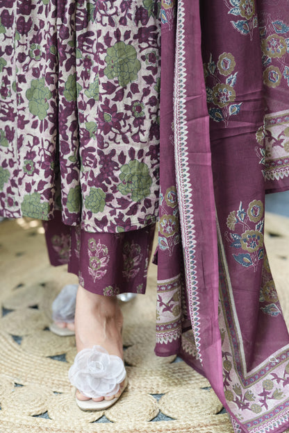 Jhankaar Alia Cotton Suit Set