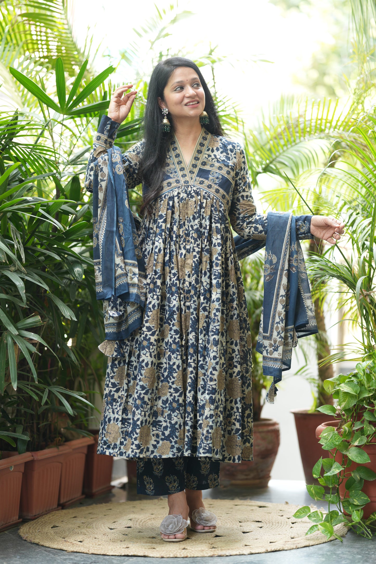 Tarana Alia Cotton Suit Set